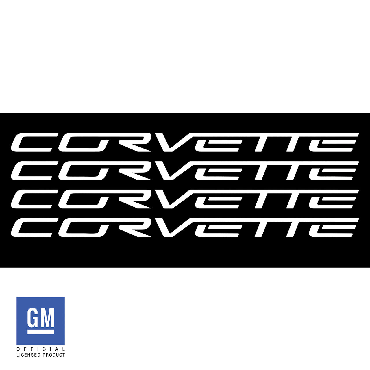 Wheel-Lettering-Kit---Corvette-Script-for-4-Wheels---Gloss-White-211622-Corvette-Store-Online