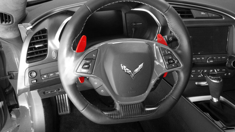Custom-Painted-Billet-Aluminum-Paddle-Shifters---Option-2-211847CP-Corvette-Store-Online
