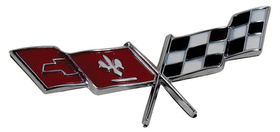 Emblem-Front-Fender-Cross-Flags-2119-Corvette-Store-Online