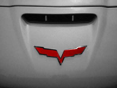 Custom-Painted-Acrylic-Emblem-Cover---Pair-212008CP-Corvette-Store-Online