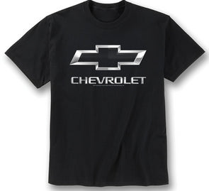 Bowtie-&-Script-Metal-Badge-T-Shirt---Medium-212309-Corvette-Store-Online