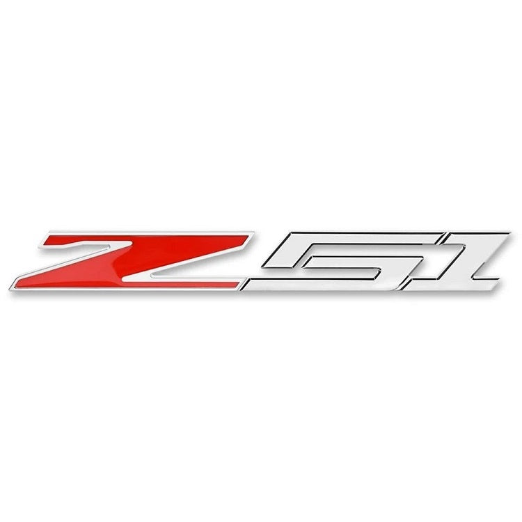 Corvette Z51 Billet Aluminum Chrome Plated Badge/Emblem : C6, C7 Z51