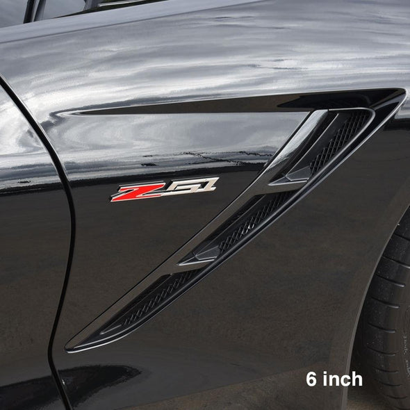 Corvette Z51 Billet Aluminum Chrome Plated Badge/Emblem : C6, C7 Z51