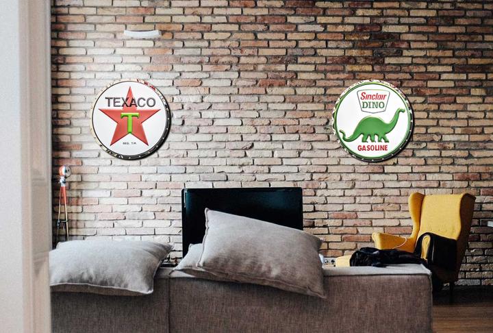 Sinclair Dino Metal Sign | Corvette Store Online