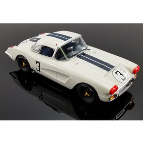 #3 Cunningham 1960 Chevrolet Corvette 24 Hours of Le Mans Class Champion 1/18 Resin Model Car