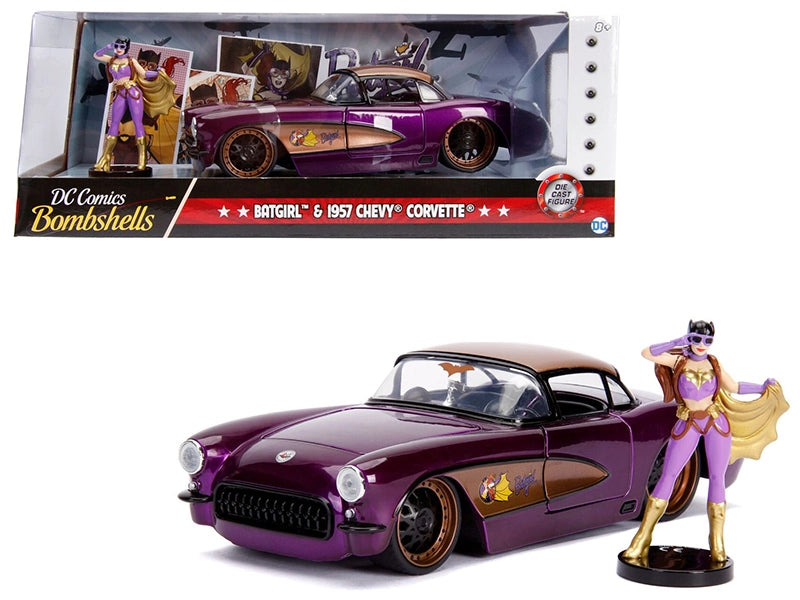 1957 Corvette 1:24th Scale Batgirl Diecast