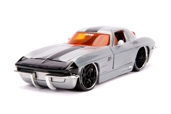 1963 Chevrolet Corvette Sting Ray Raw Metal with Black Stripe - [Corvette Store Online]
