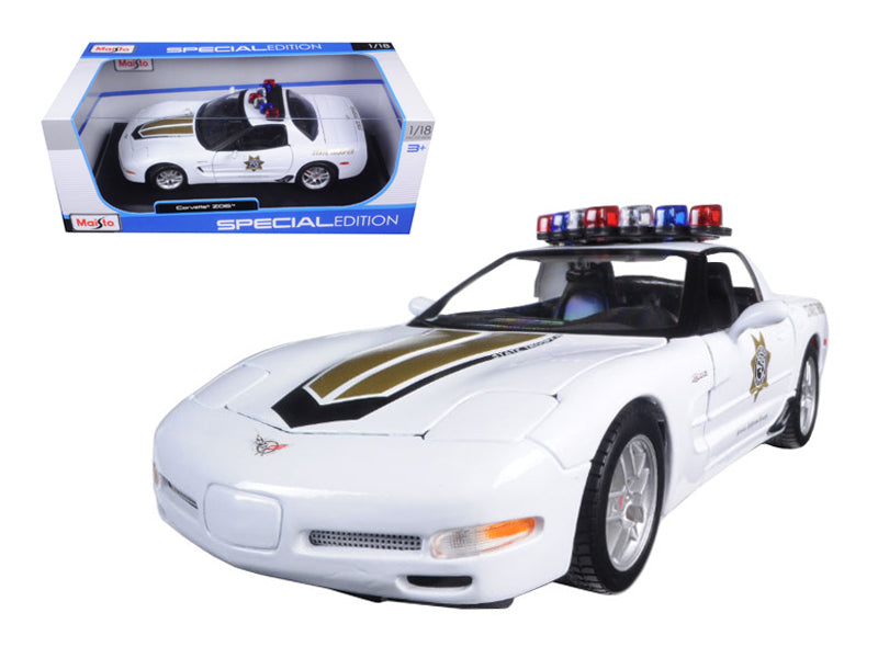 Chevrolet Corvette C5 Z06 Police 1/18 Diecast - [Corvette Store Online]