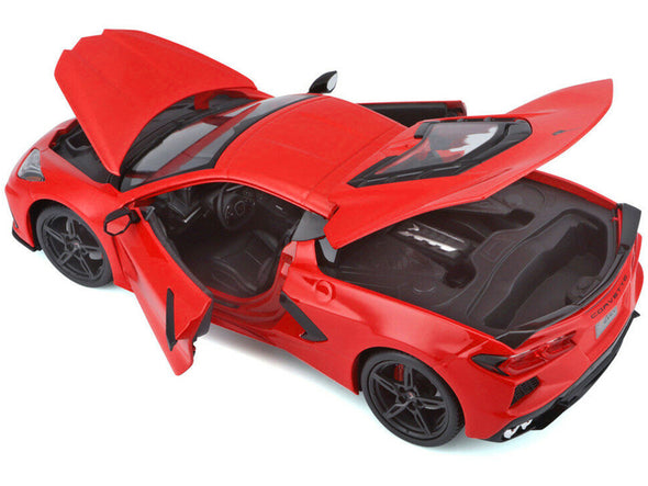 2020 Chevrolet Corvette Stingray C8 Red 1/18 Diecast