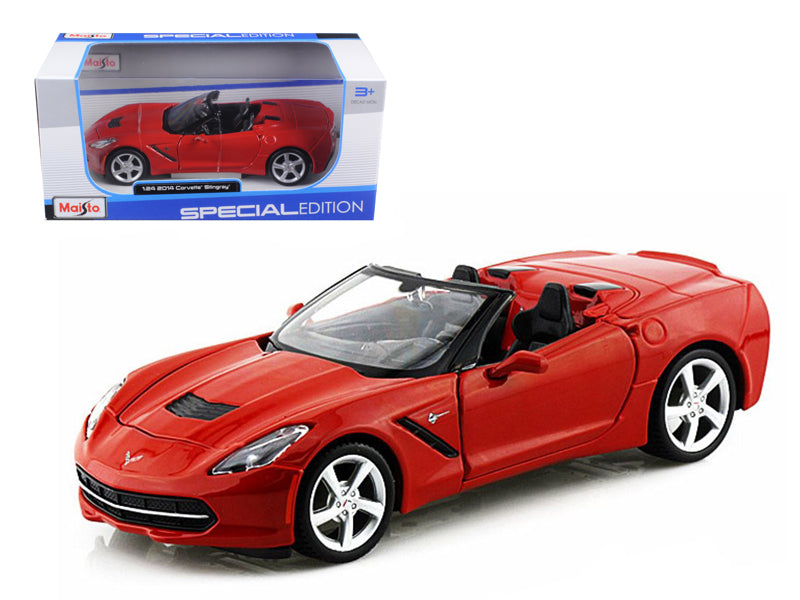 2014 C7 Corvette Stingray Convertible Red 1/24 Diecast