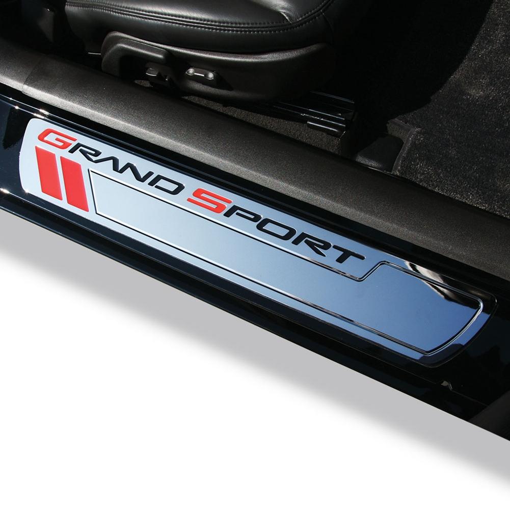 C6 Corvette Grand Sport Billet Door Sill Protector
