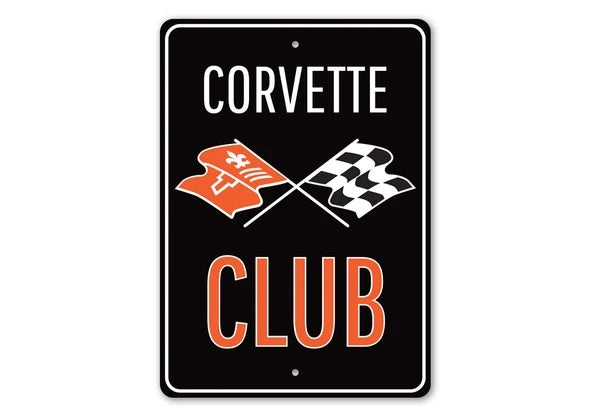 Corvette Club - C3 Corvette Aluminum Sign
