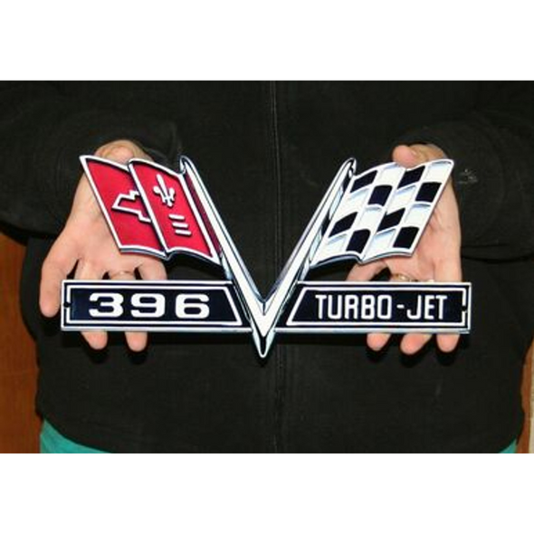 c2-corvette-396-turbo-jet-emblem-steel-sign