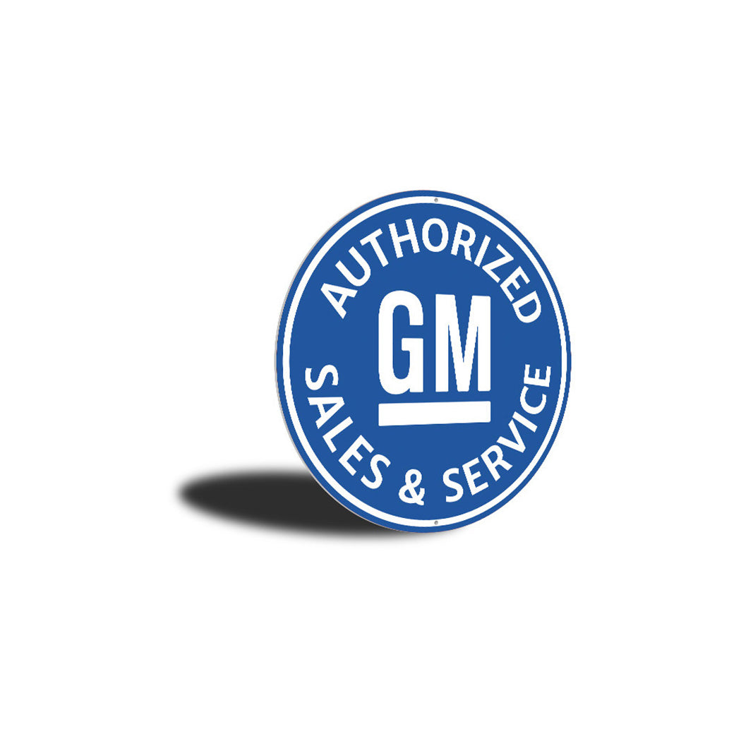 Authorized GM Sales & Service - Aluminum Sign