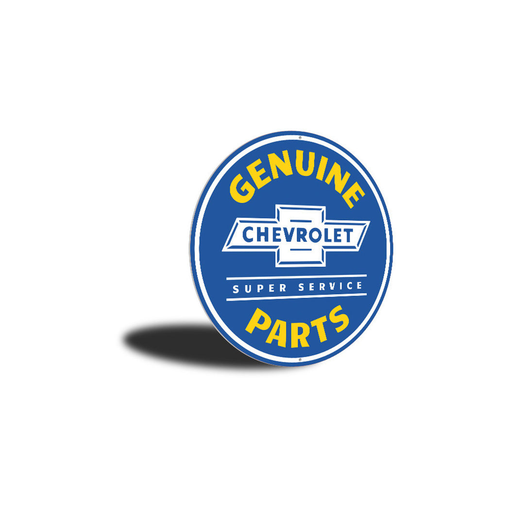 Chevrolet Genuine Parts - Aluminum Sign