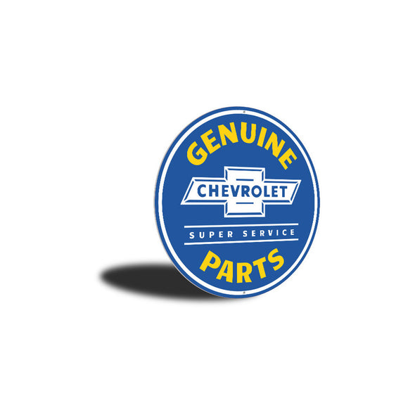 Chevrolet Genuine Parts - Aluminum Sign