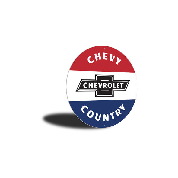 Chevy Country - Aluminum Sign