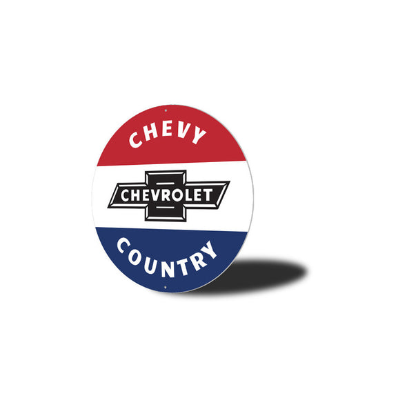 Chevy Country - Aluminum Sign