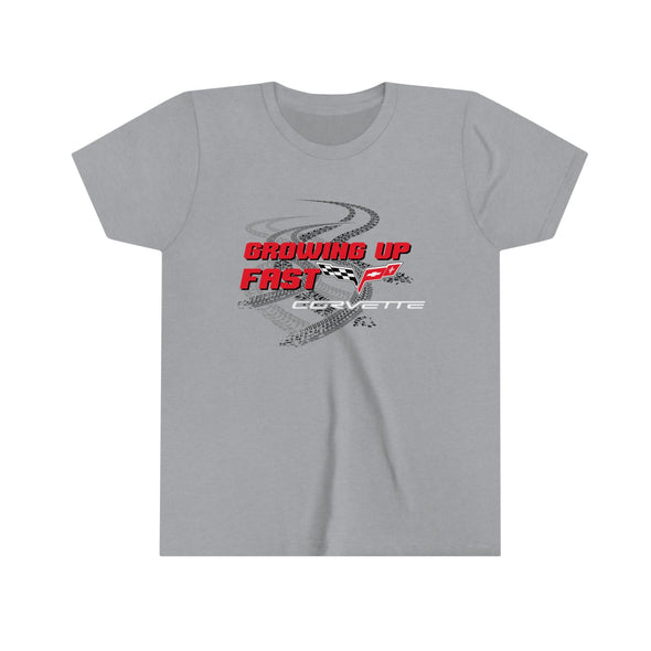 C6 Corvette Growing Up Fast Youth Short Sleeve T-Shirt