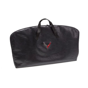 C8 Corvette Roof Panel Storage Bag With C8 Cross Flags Logo