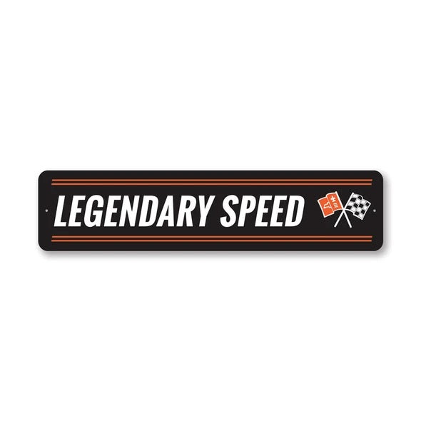 Corvette Legendary Speed - Aluminum Sign