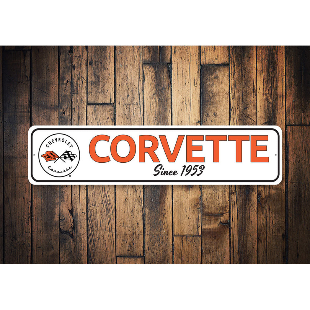 C1 Corvette Since 1953 - Aluminum Sign