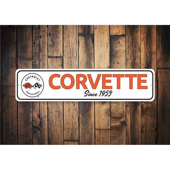 C1 Corvette Since 1953 - Aluminum Sign