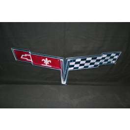 Corvette Metal Sign, 1980 - [Corvette Store Online]