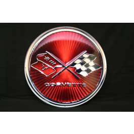 Corvette Metal Sign, 1975-1976 - [Corvette Store Online]