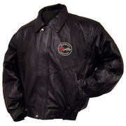 C1 Corvette Lamb Bomber Jacket - [Corvette Store Online]