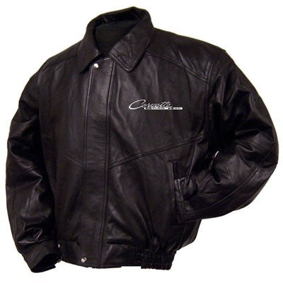 C2 Corvette Lamb Bomber Jacket - [Corvette Store Online]