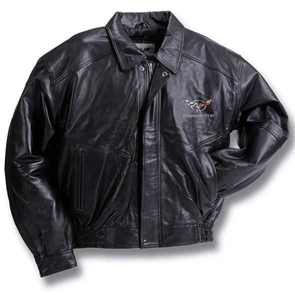 C5 Corvette Lamb Bomber Jacket - [Corvette Store Online]