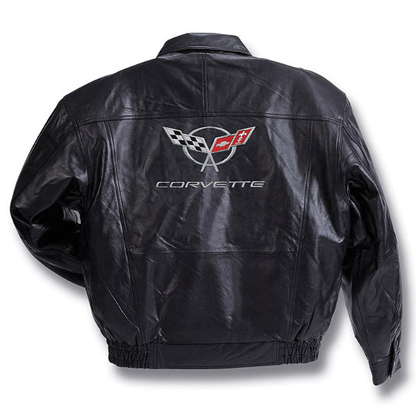 C5 Corvette Lamb Bomber Jacket - [Corvette Store Online]