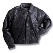 C6 Corvette Lamb Bomber Jacket - [Corvette Store Online]