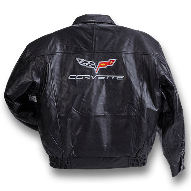 C6 Corvette Lamb Bomber Jacket - [Corvette Store Online]