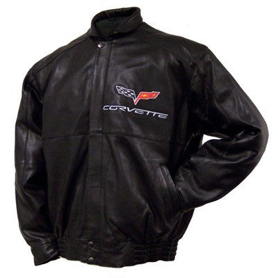 C6 Corvette Lamb Jacket w/ Inlay - [Corvette Store Online]