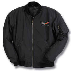 C6 Corvette Aviator Jacket - [Corvette Store Online]