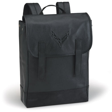 C8 Corvette Leather Back Pack