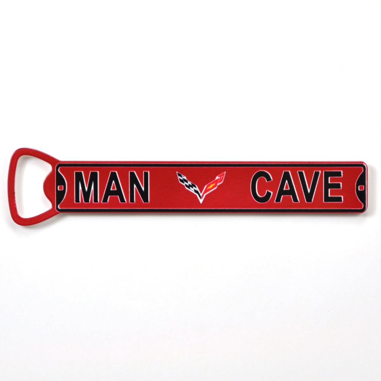 C7 Corvette Man Cave Steel Bottle Opener