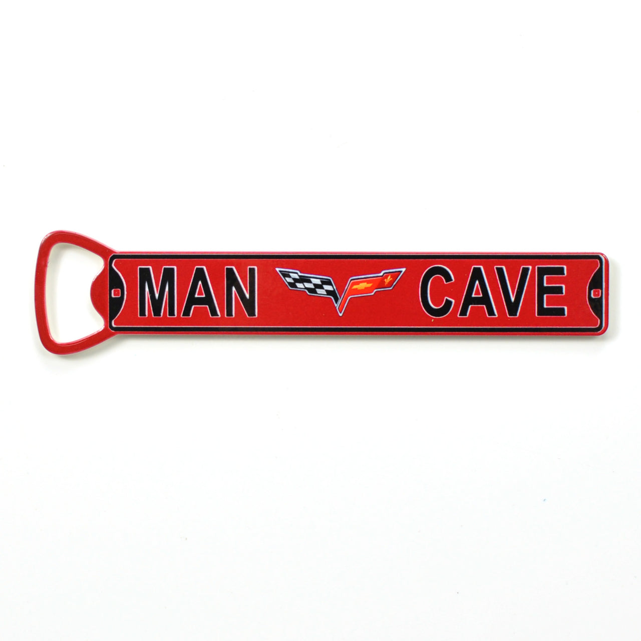 C6 Corvette Man Cave Steel Bottle Opener