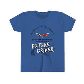 C6 Corvette Future Driver Youth Short Sleeve T-Shirt