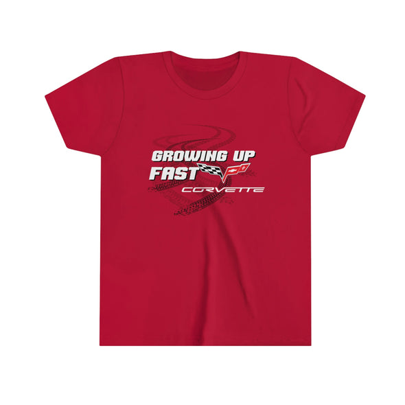 C6 Corvette Growing Up Fast Youth Short Sleeve T-Shirt