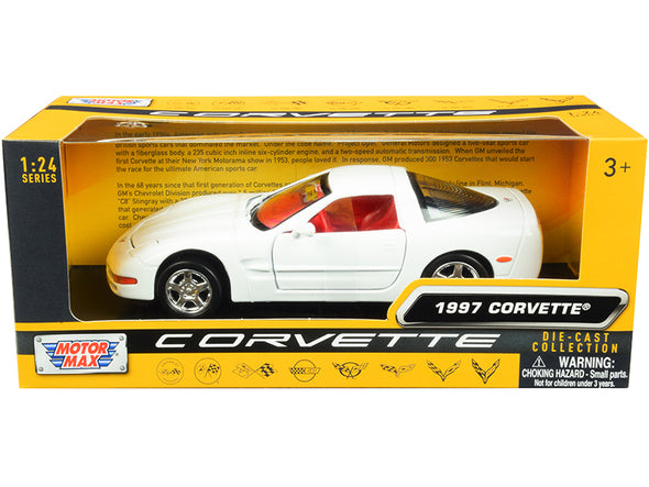 C1-C8 Corvette Generations 1/24 Diecast Set "History of Corvette" by Motormax