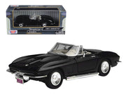 1967 Chevrolet Corvette Black Convertible 1/24 Diecast - [Corvette Store Online]