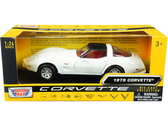 C1-C8 Corvette Generations 1/24 Diecast Set "History of Corvette" by Motormax