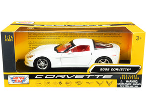 2005 C6 Corvette 1/24 Diecast "History of Corvette" by Motormax