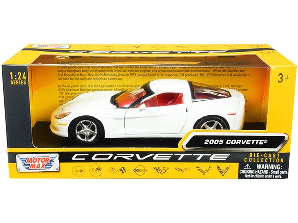 C1-C8 Corvette Generations 1/24 Diecast Set "History of Corvette" by Motormax