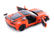 2019 Chevrolet Corvette Orange ZR1 1/24 Diecast - [Corvette Store Online]