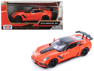 2019 Chevrolet Corvette Orange ZR1 1/24 Diecast - [Corvette Store Online]