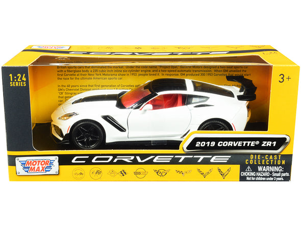 2019-c7-corvette-zr1-1-24-diecast-history-of-corvette-by-motormax